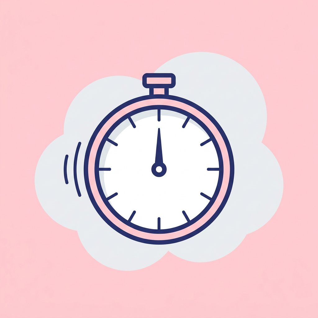 Illustration of a stopwatch.